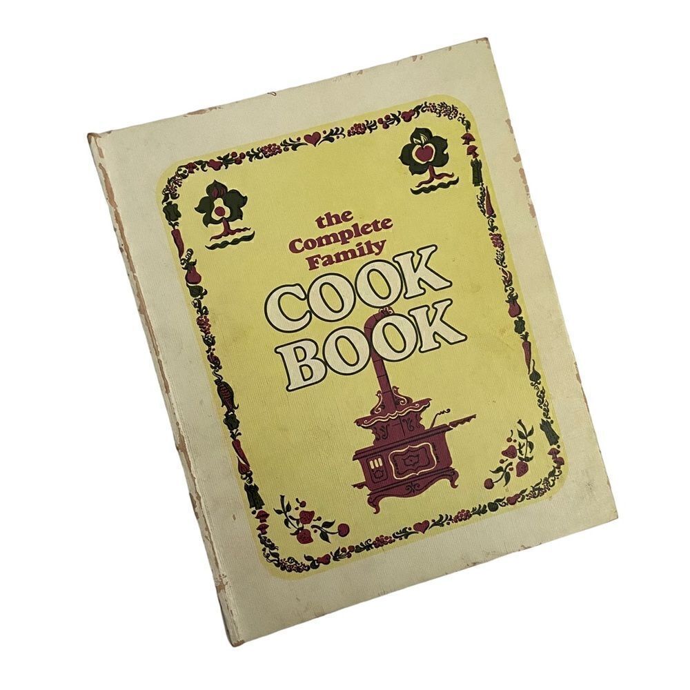 Vintage The Complete Family Cookbook Recipes 1970 Hardcover Curtin Productions